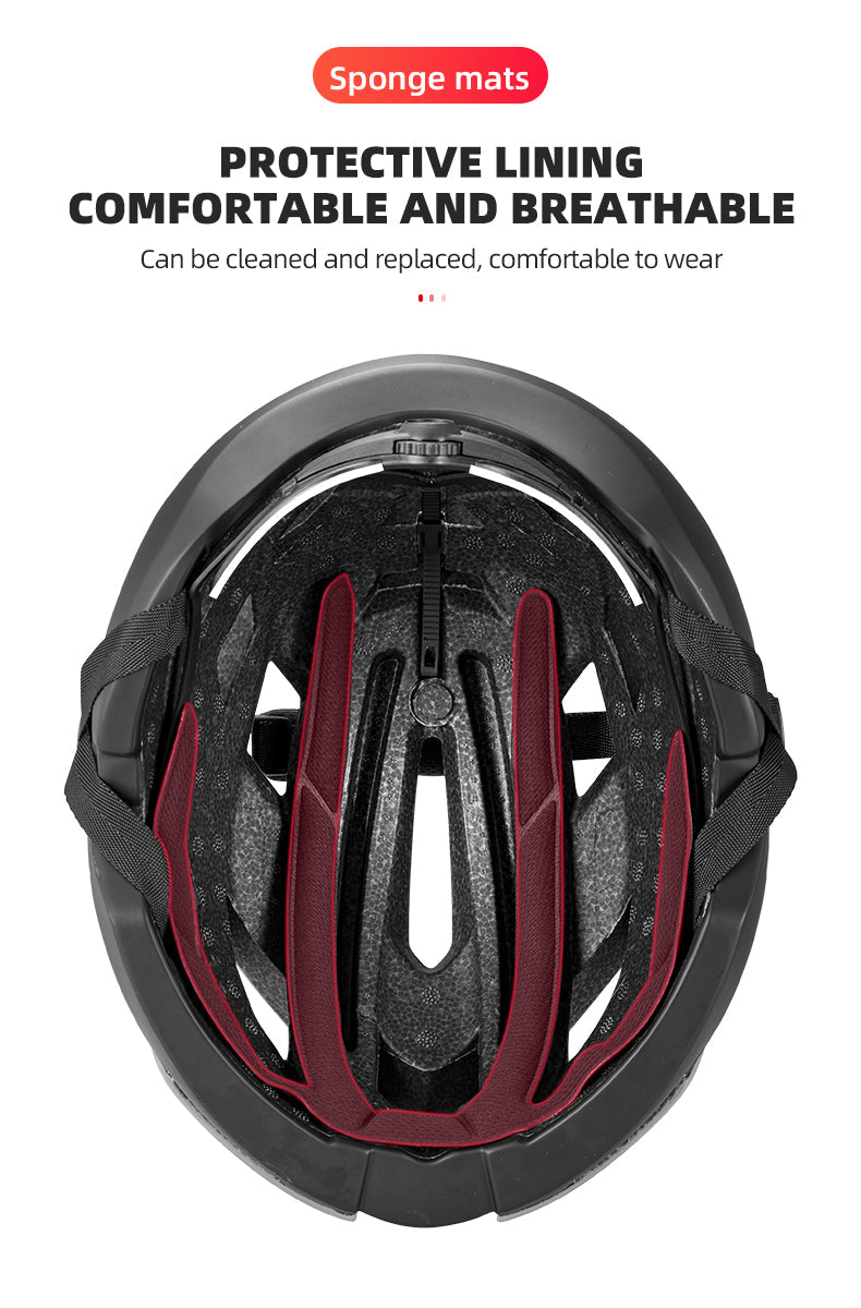 ROCKBROS Cycling Helmet Bicycle Bike Safety Protective Gear - ROCKBROSUSA
