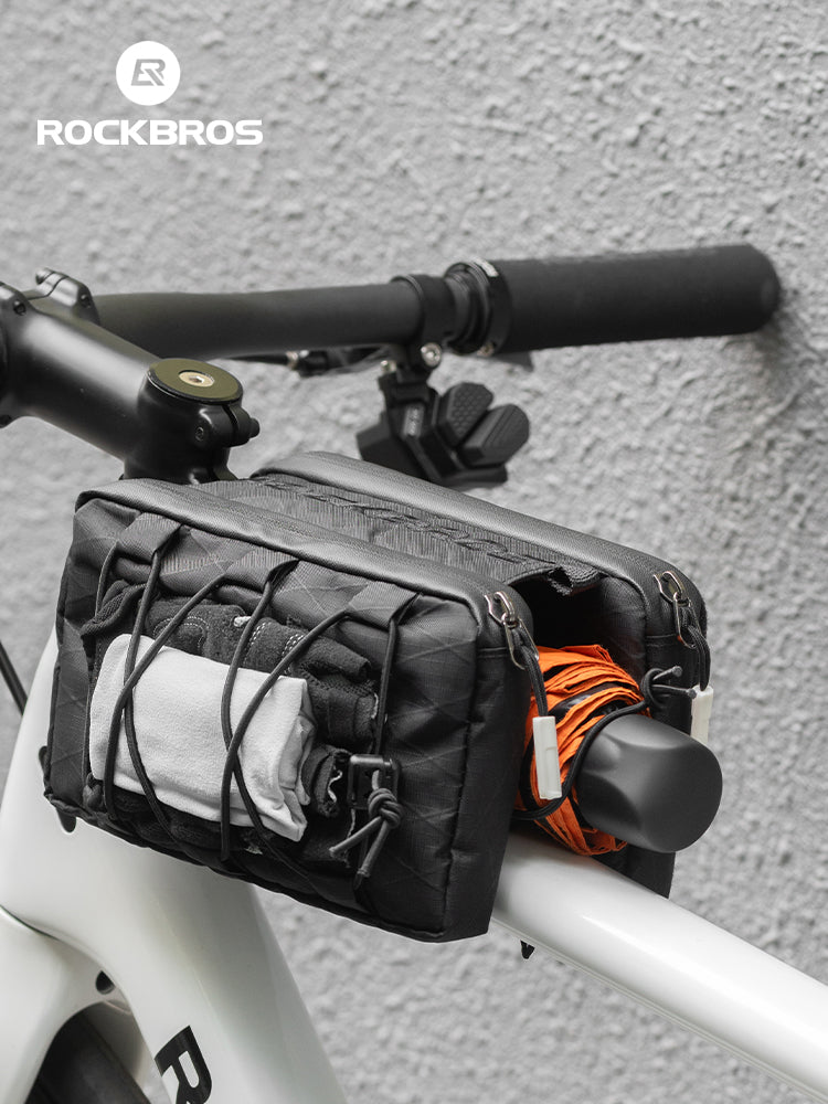 ROCKBROS 1L Bicycle Tube Bag - Dual Storage & Portable Shoulder Bag - ROCKBROS