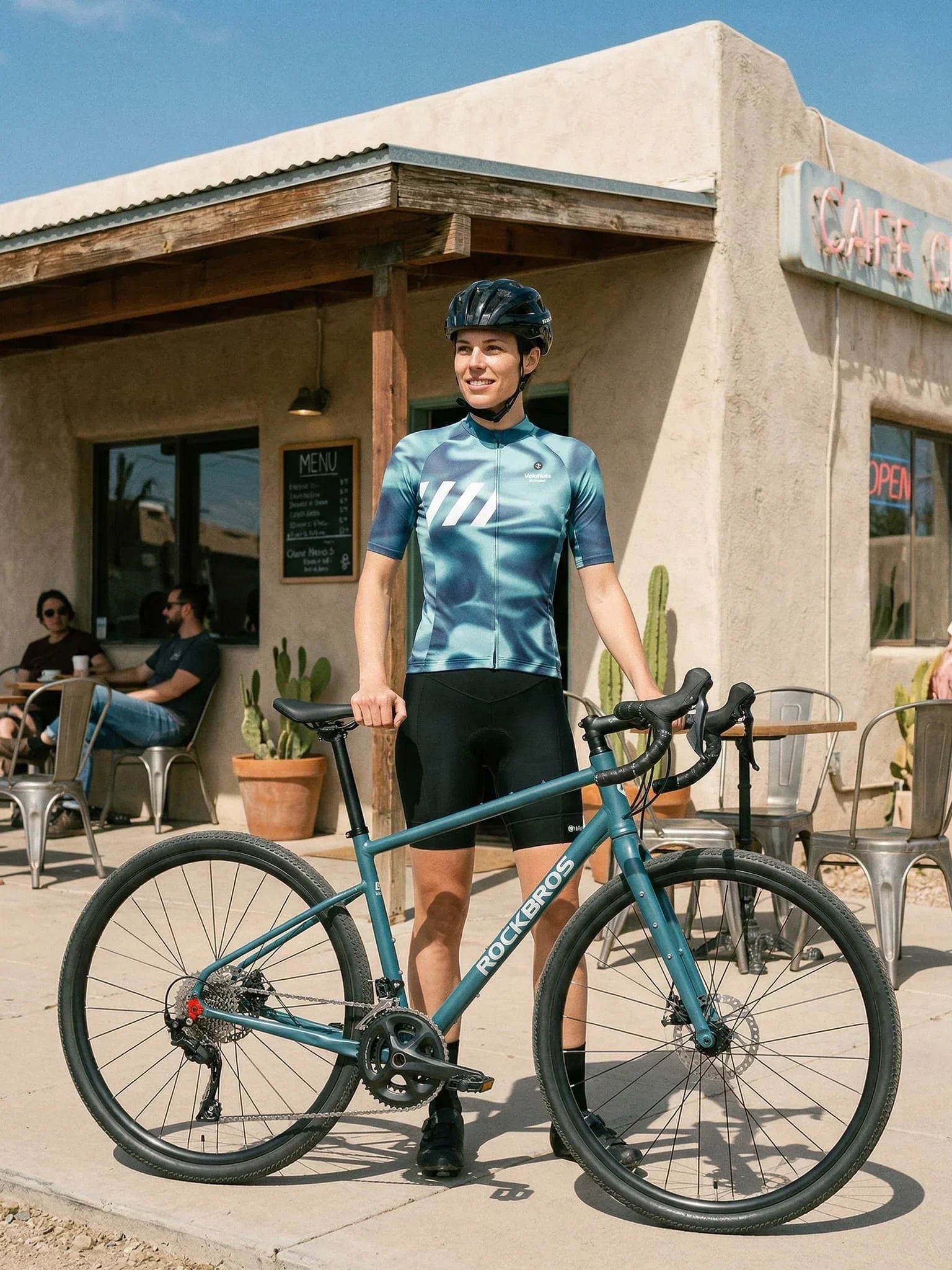 Women's Cycling Jersey Tech Skin#Type_Glacier Silk