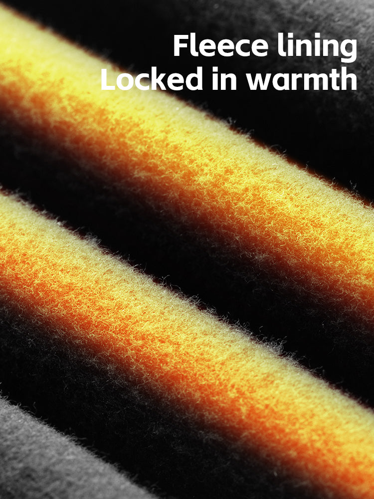 ROCKBROS Smiley Winter Hat Fleece Lined Sun Protection Helmet Compatible Reflective Design