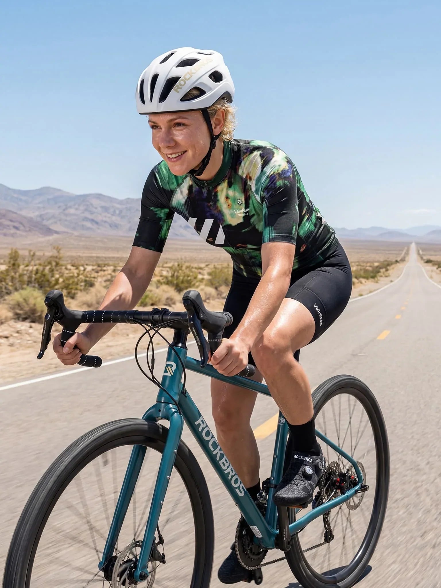 Women's Cycling Jersey Neon Condense#Type_Spectrum Clash