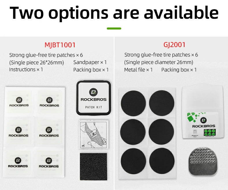 Ultra-Mini Tire Patch Kit – Super Lightweight Ultra-Slim Pocket-Friendly