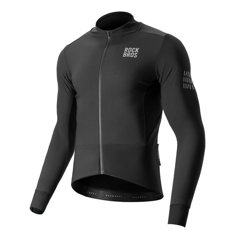 cold weather biking gear Graphene Winter Cycling Jacket for 32–41°F Windproof Cold Weather Gear, XL