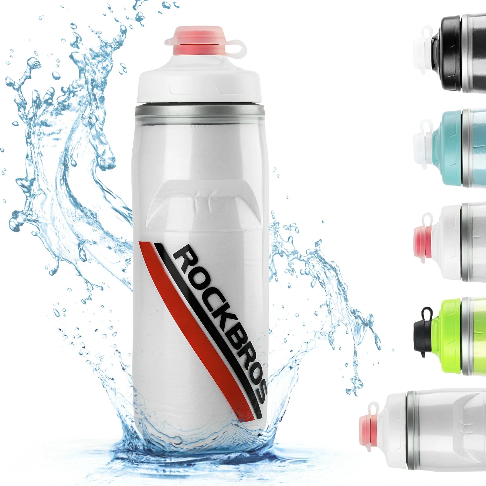 ROCKBROS 21OZ Insulated Bike Water Bottle