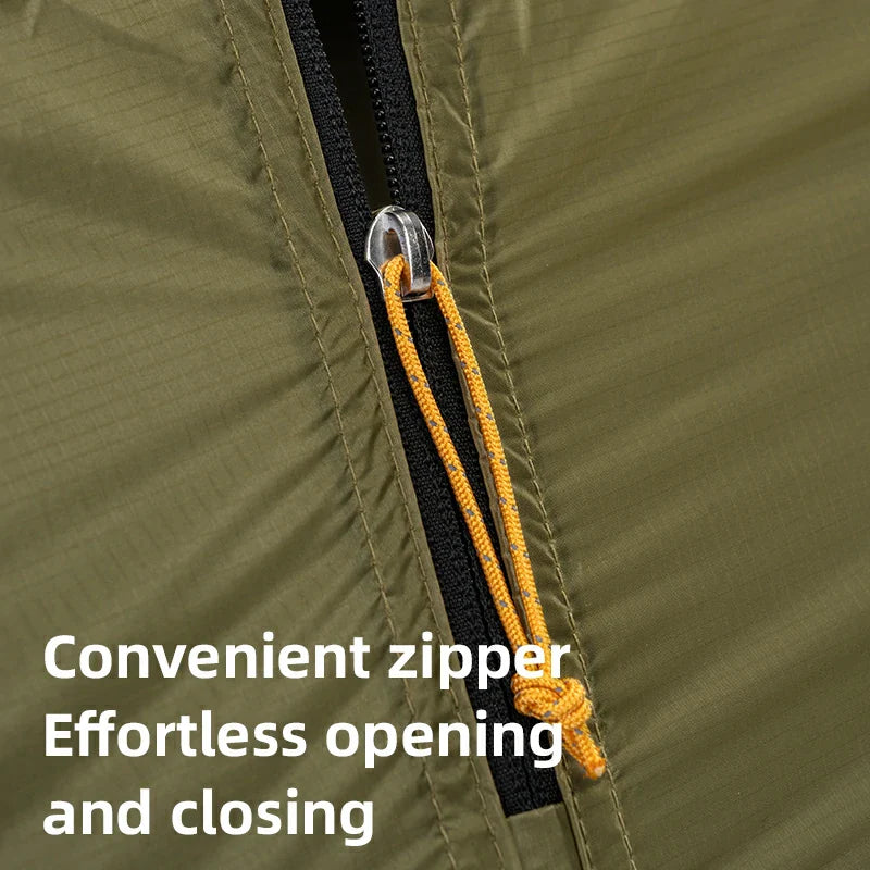 Qunature Rainproof Tent Lightweight Aluminum Rods Easy Setup for Camping