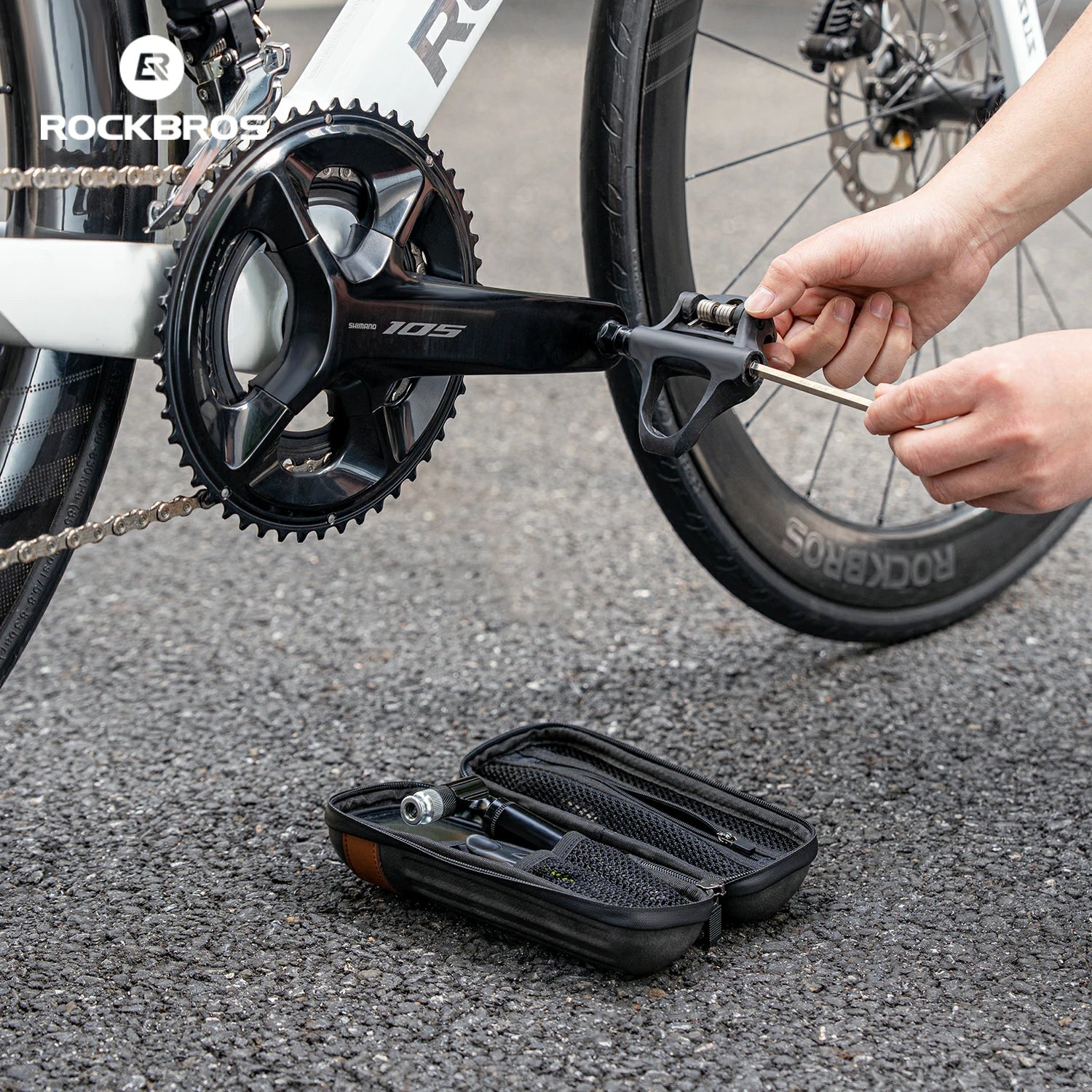 ROCKBROS Portable Bicycle Tool Storage Can