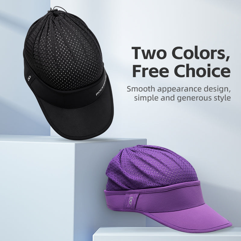 ROCKBROS Summer Sun Protection Cap with Cooling Ice Silk and Adjustable Design