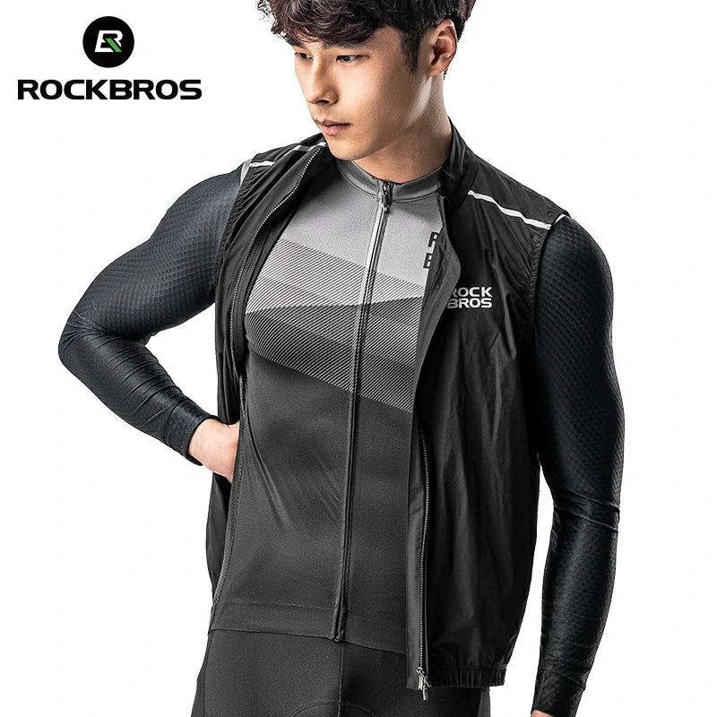 ROCKBROS Men's Cycling Long-Sleeve Jersey