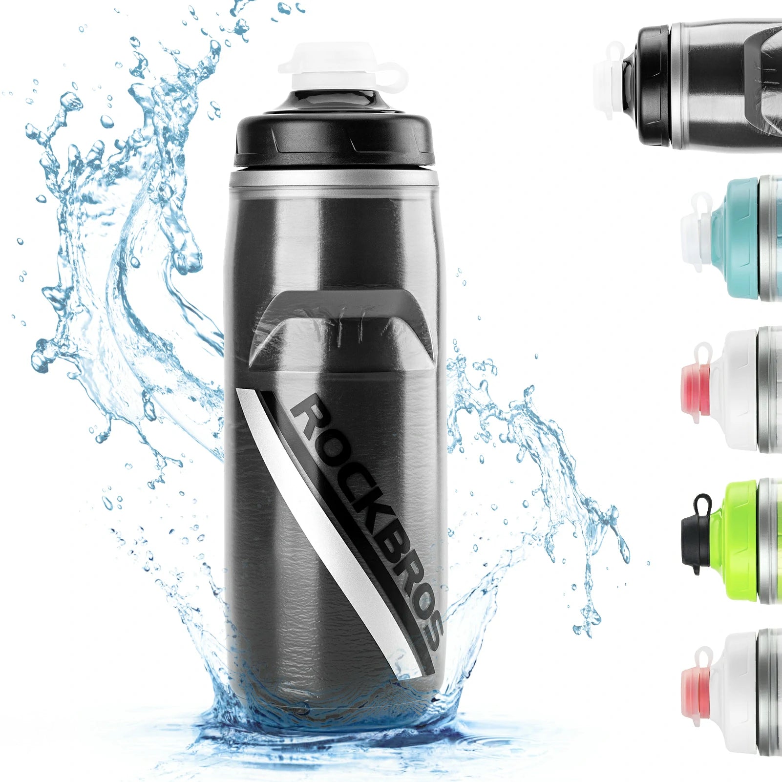 ROCKBROS 21OZ Insulated Bike Water Bottle