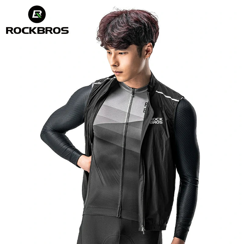 ROCKBROS Men's Cycling Long-Sleeve Jersey