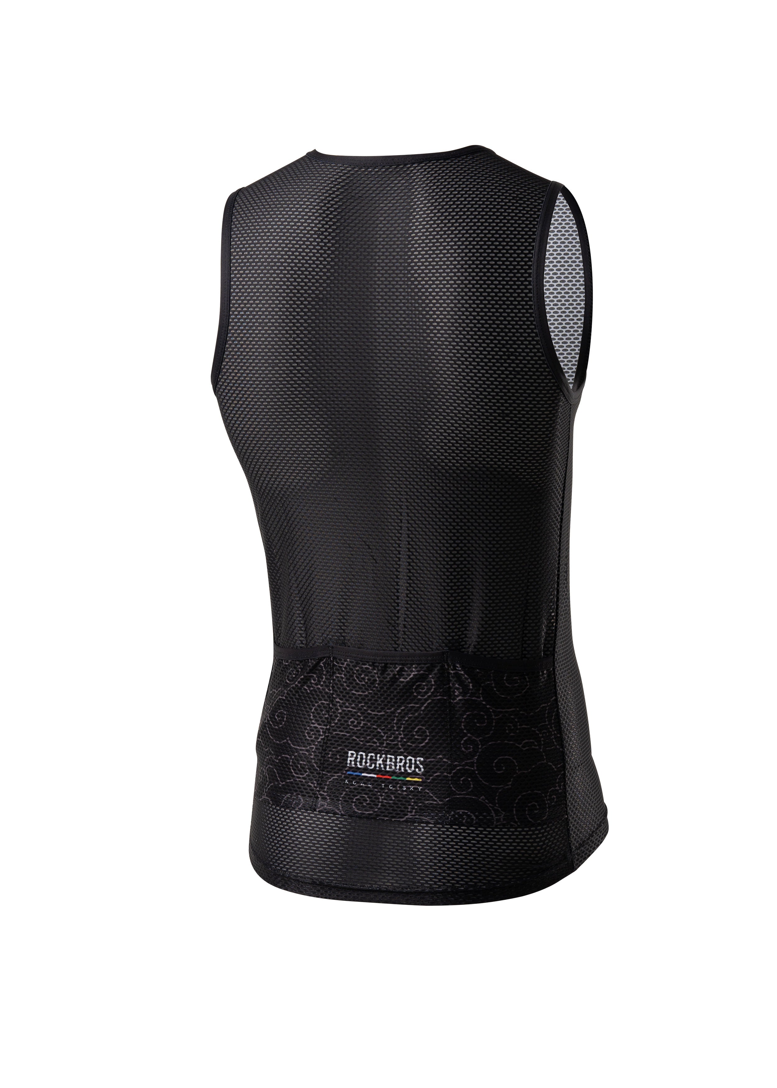 ROCKBROS Road-to-Sky Cycling Sleeveless Base Layer #Color_Black