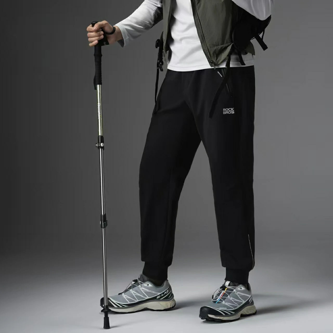 ROCKBROS Winter Sports Fleece Pants – Windproof & Soft for 32~41℉