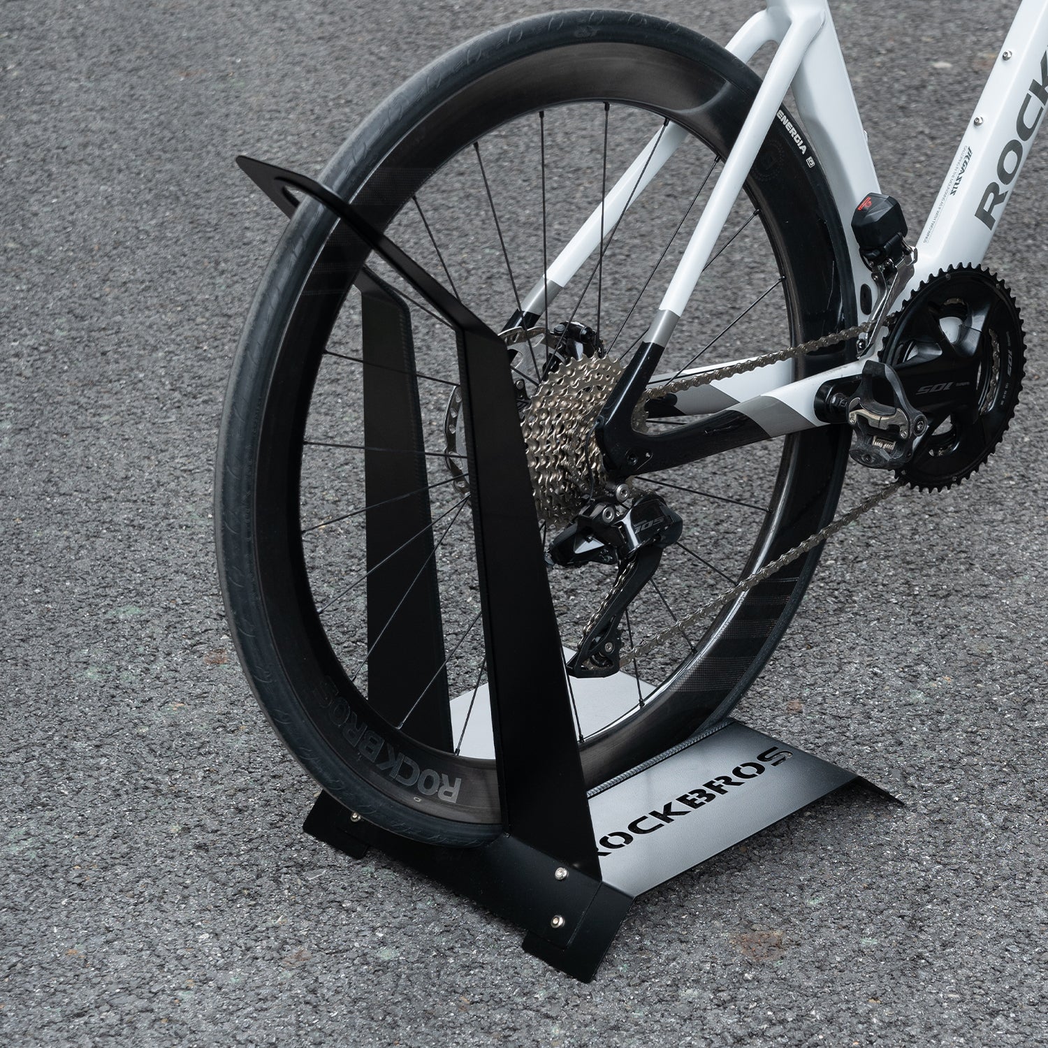 ROCKBROS L-Shaped Carbon Steel Bicycle Stand
