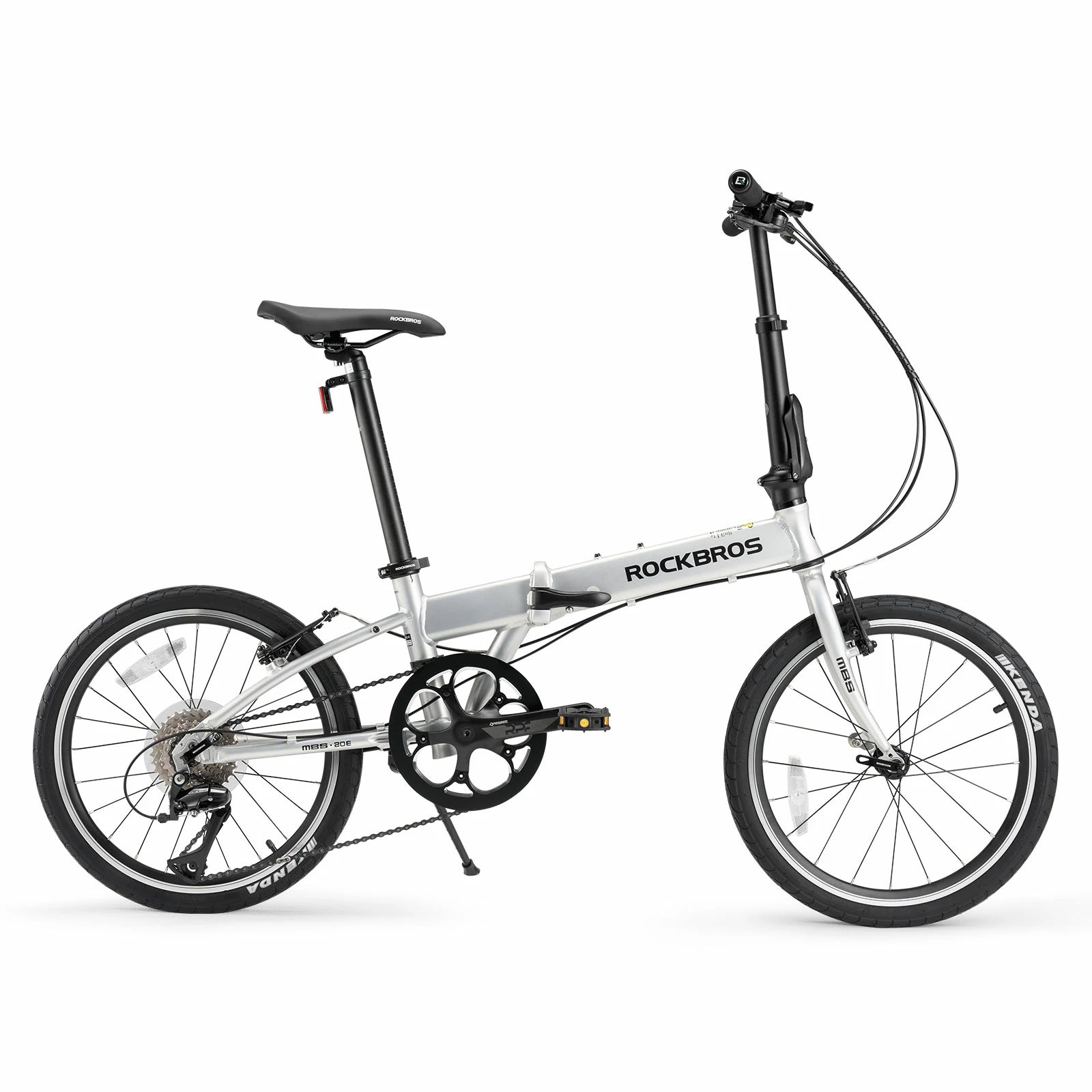 Folding Commuter Bicycle 20-Inch Lightweight Aluminum Frame 8