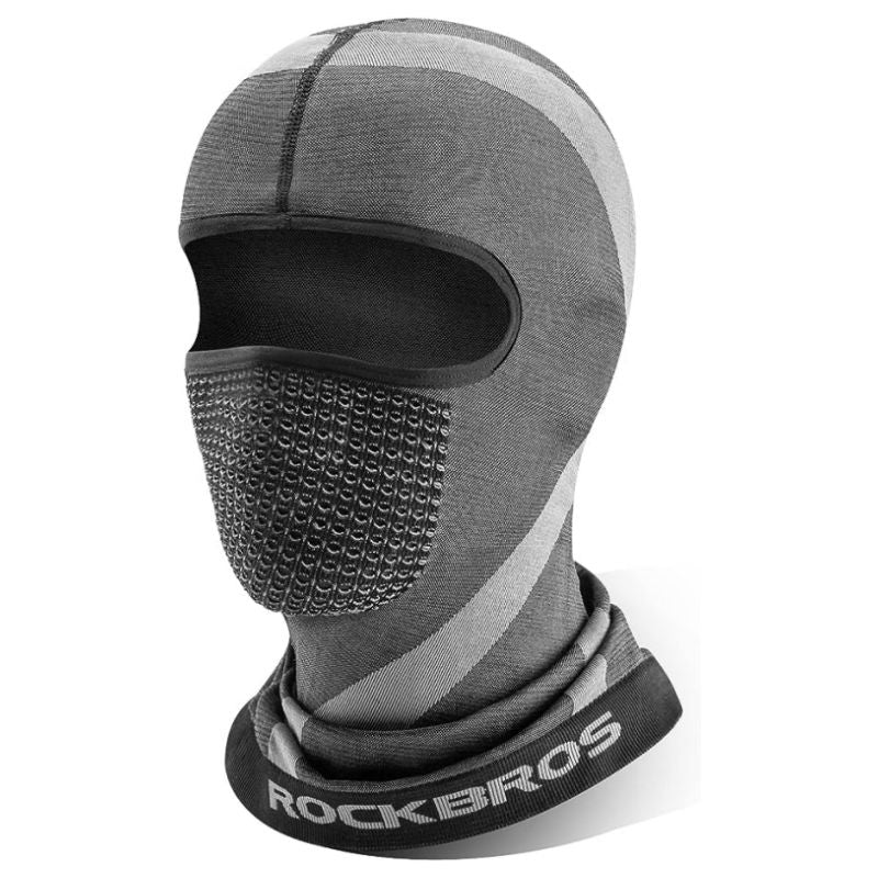 ROCKBROS - 13420045001 ROCKBROS Balaclava Winter Thermal Fleece Face Mask  Windproof Ski Mask with Glasses Holes Unisex Men Women Head Circumference  46-64cm Black