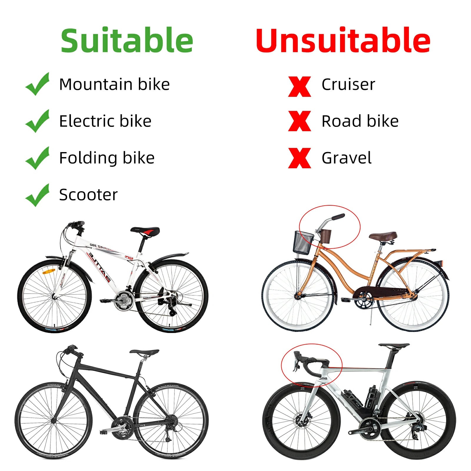 ROCKBROS Bike 360° Adjustable Handlebar Mount Bar End Mirror