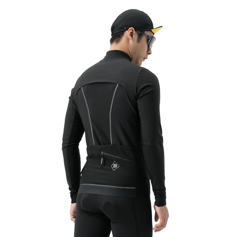 Graphene Winter Cycling Jacket for 32–41°F Windproof Cold Weather Gear
