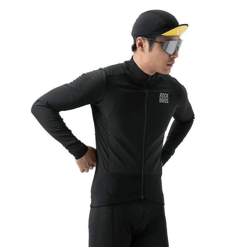 Graphene Winter Cycling Jacket for 32–41°F Windproof Cold Weather Gear