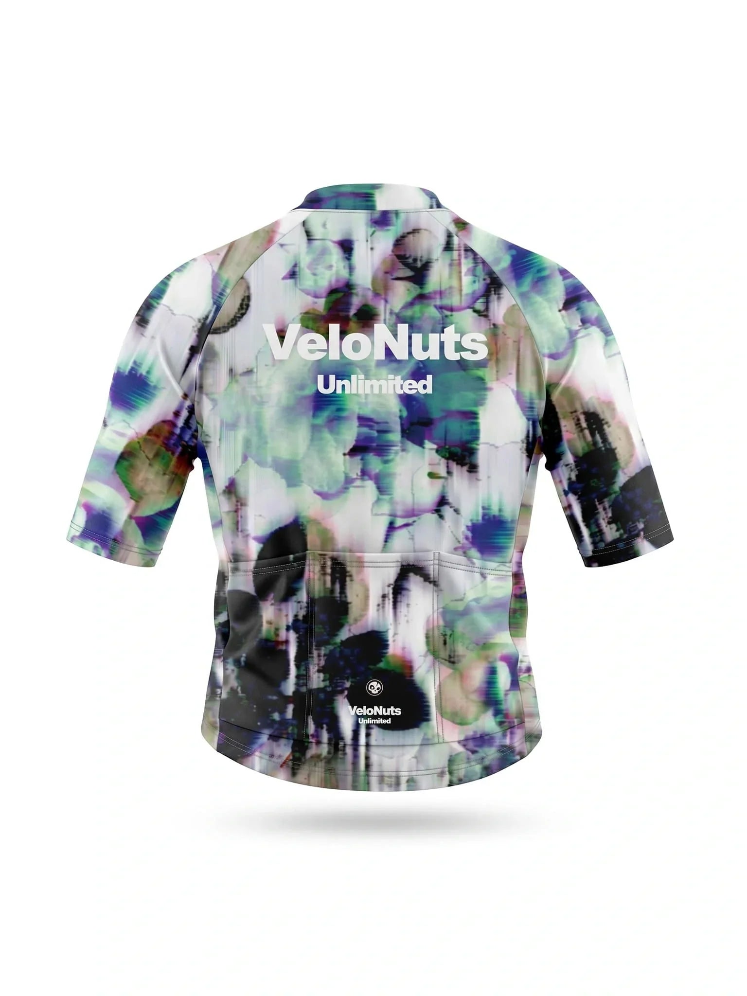 Women's Cycling Jersey Biolume Garden#Type_Glitch Bloom