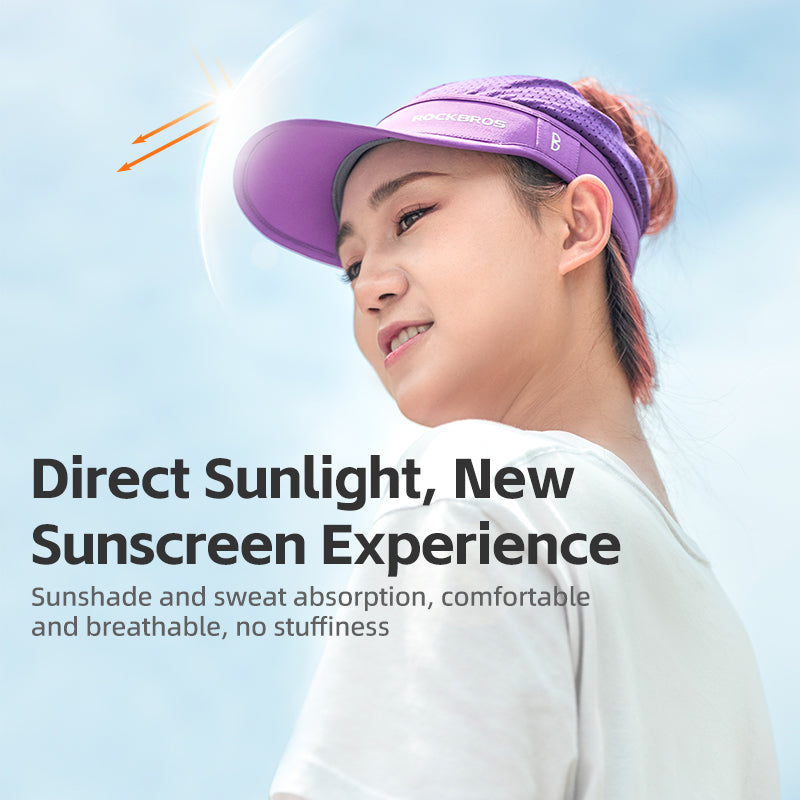 ROCKBROS Summer Sun Protection Cap with Cooling Ice Silk and Adjustable Design