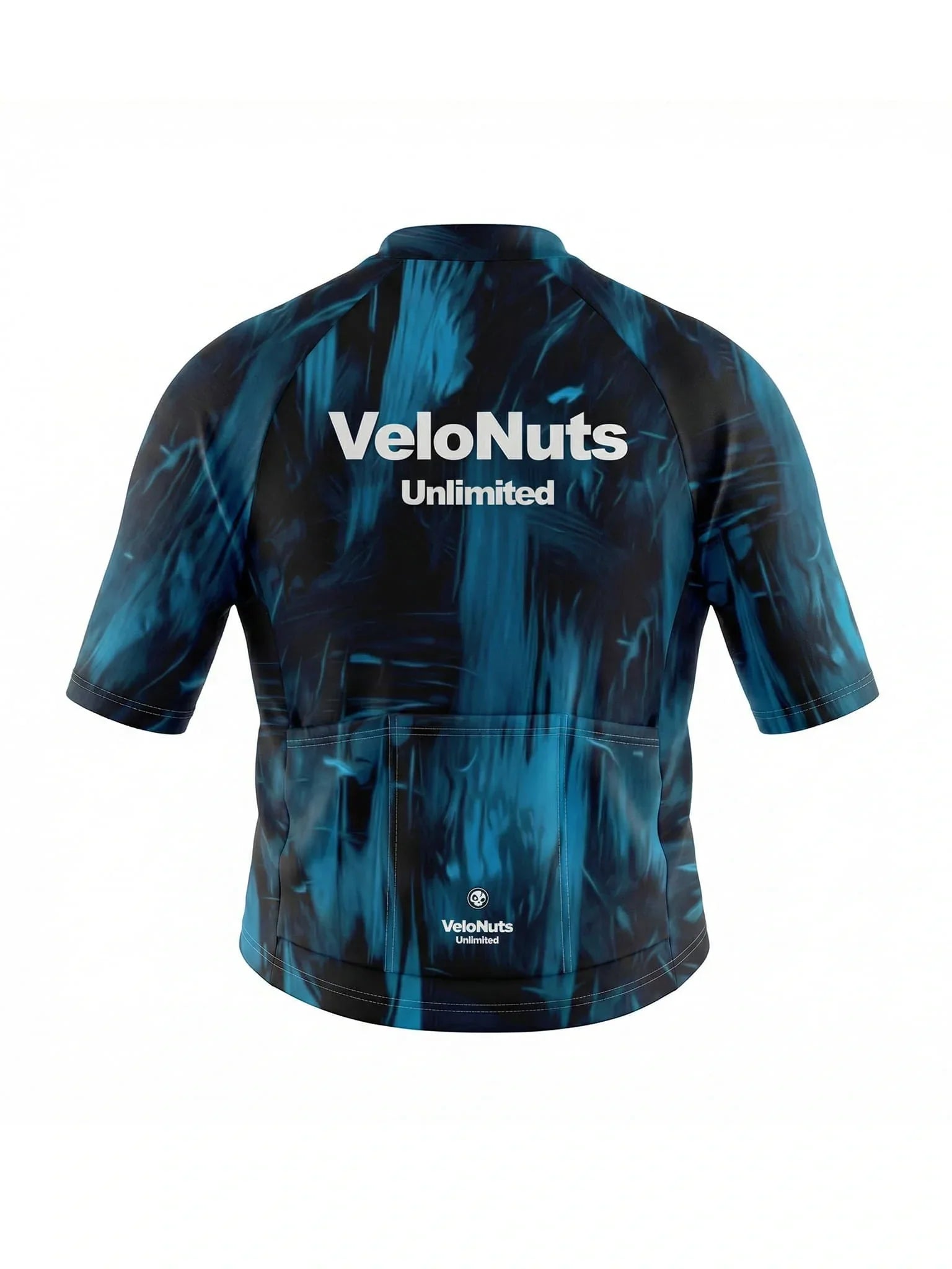 Women's Cycling Jersey Ink Burst#Type_Blue Phantom