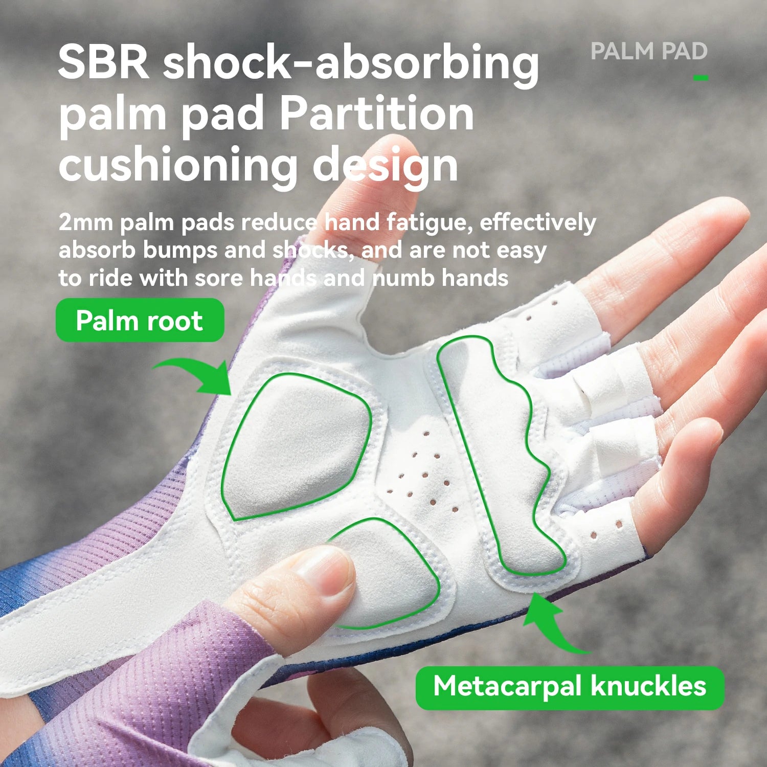 TVI ROCKBROS Women’s Half-Finger Fishing and Cycling Gloves