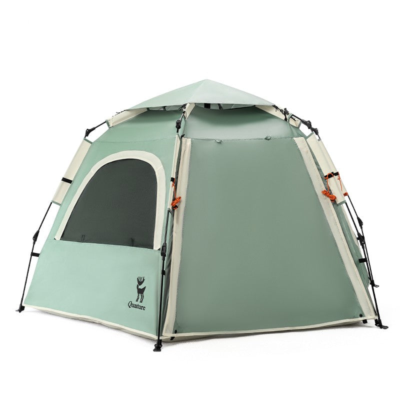Qunature Quick Setup Hexagonal Tent UPF50+ Waterproof Lightweight
