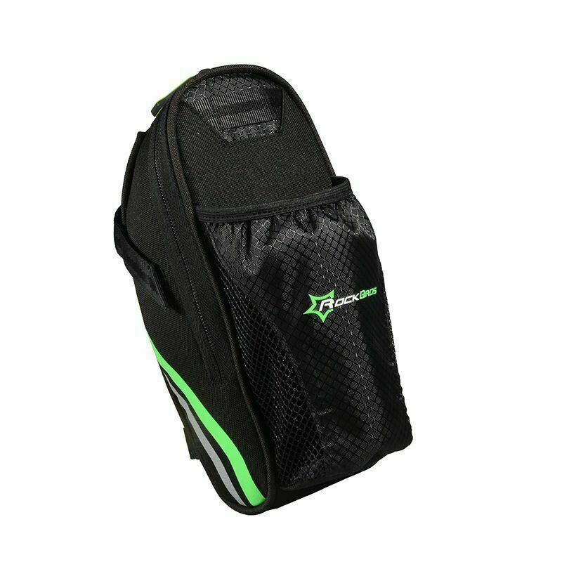 ROCKBROS Bike Bicycle Rear Bag Saddle Bag with Battle Holder