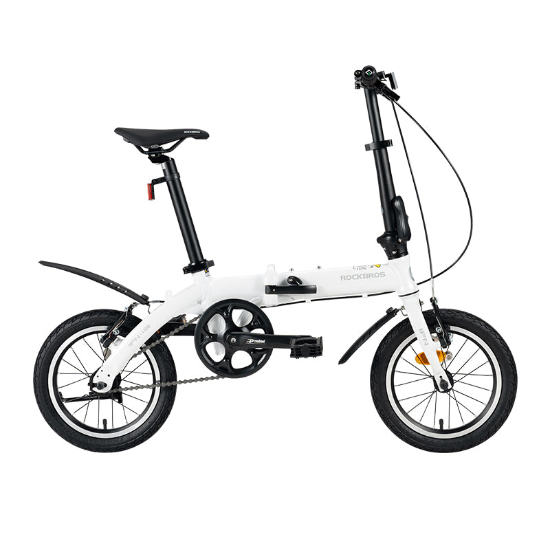 foldable bicycle shop near me IFN 14-Inch Folding Bike, White