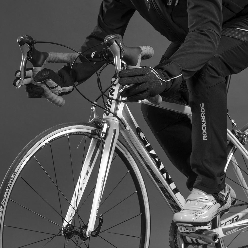 ROCKBROS Winter Gloves for Men Women Winter Cycling Gloves Windproof