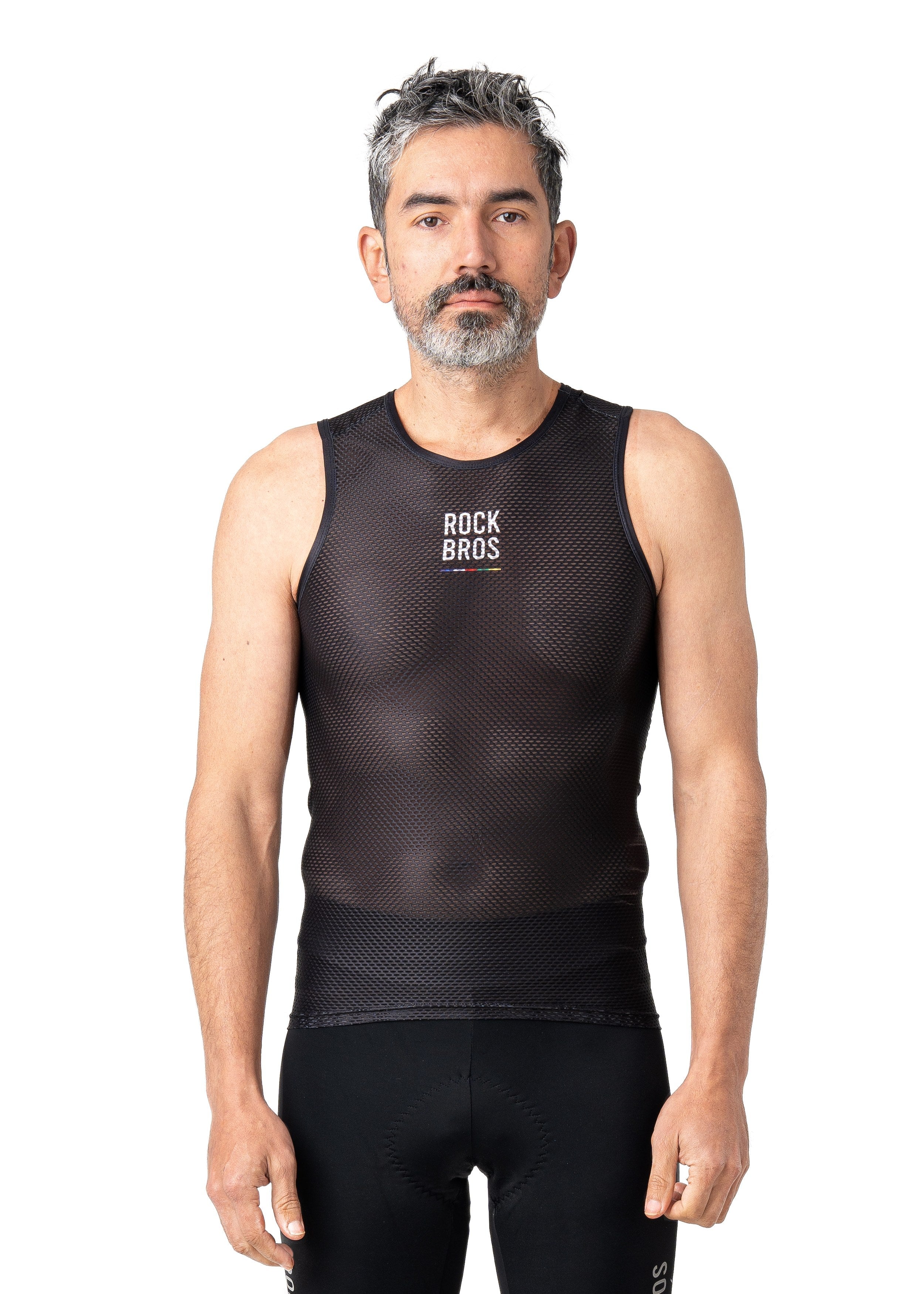 ROCKBROS Road-to-Sky Cycling Sleeveless Base Layer #Color_Black