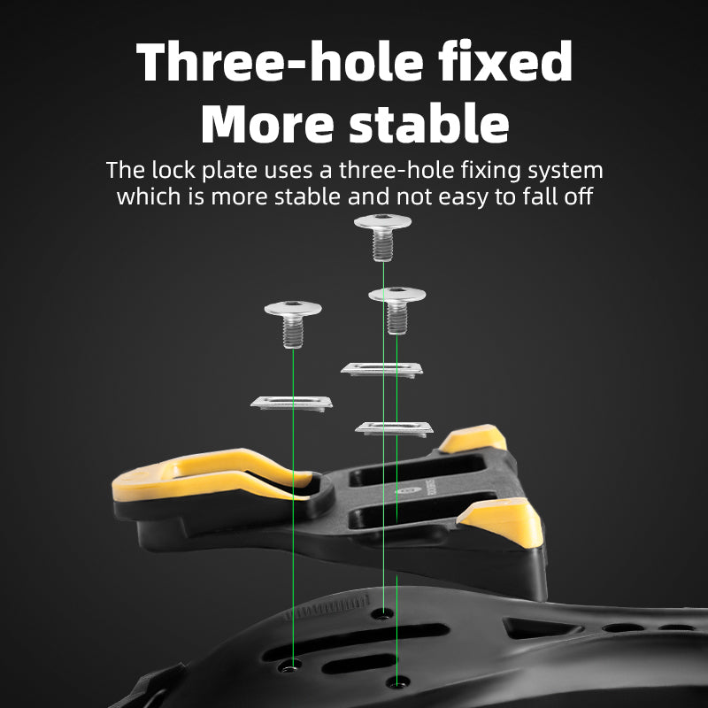 ROCKBROS Bike Cleats 6 Degree Float Shimano SPD-SL Compatible Road  Indoor