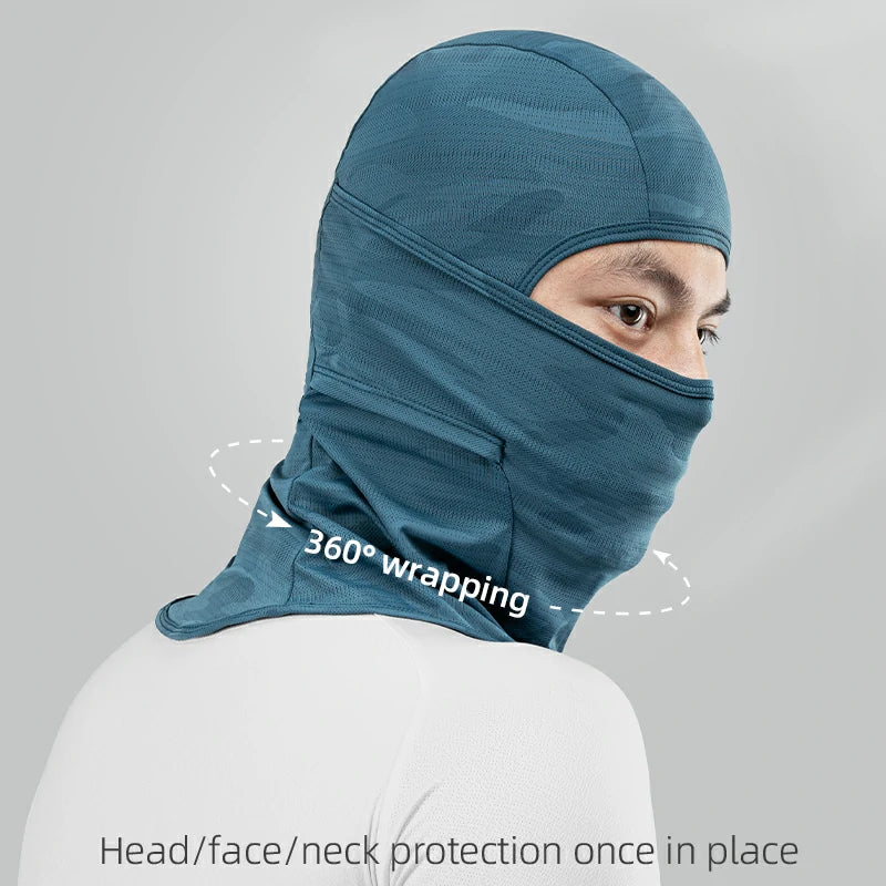 ROCKBROS Summer Ice Silk Balaclava Face Mask