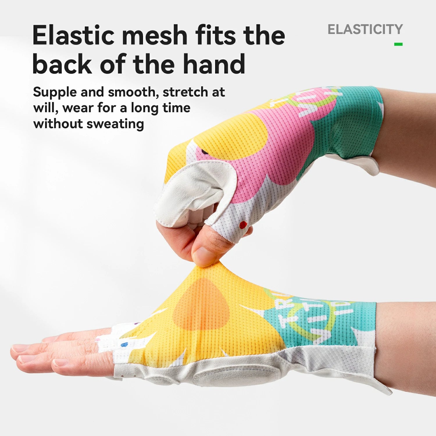 TVI ROCKBROS Women’s Half-Finger Fishing and Cycling Gloves