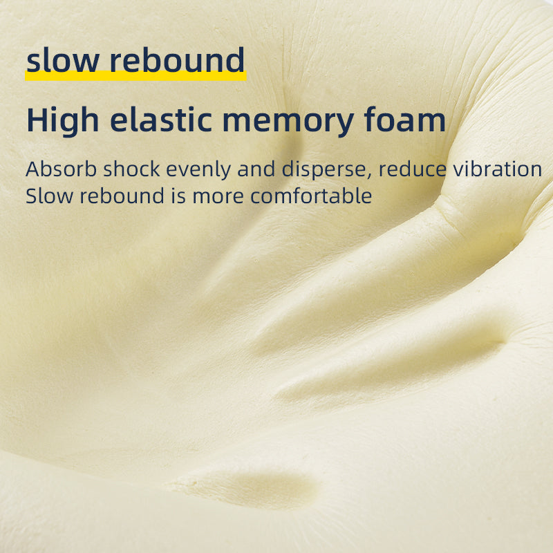 Bike Seat Memory Foam Bike Saddle Comfortable Waterproof for Leisure