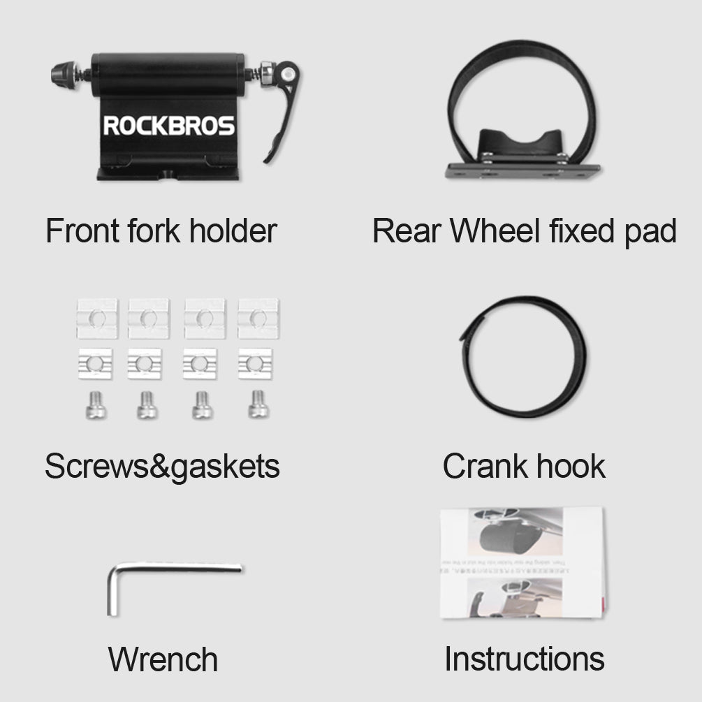 ROCKBROS Fork Mount Roof Bike Rack