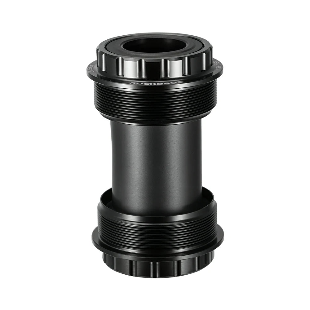 Black bicycle bottom bracket on a white background #Size_BBT47-68-24