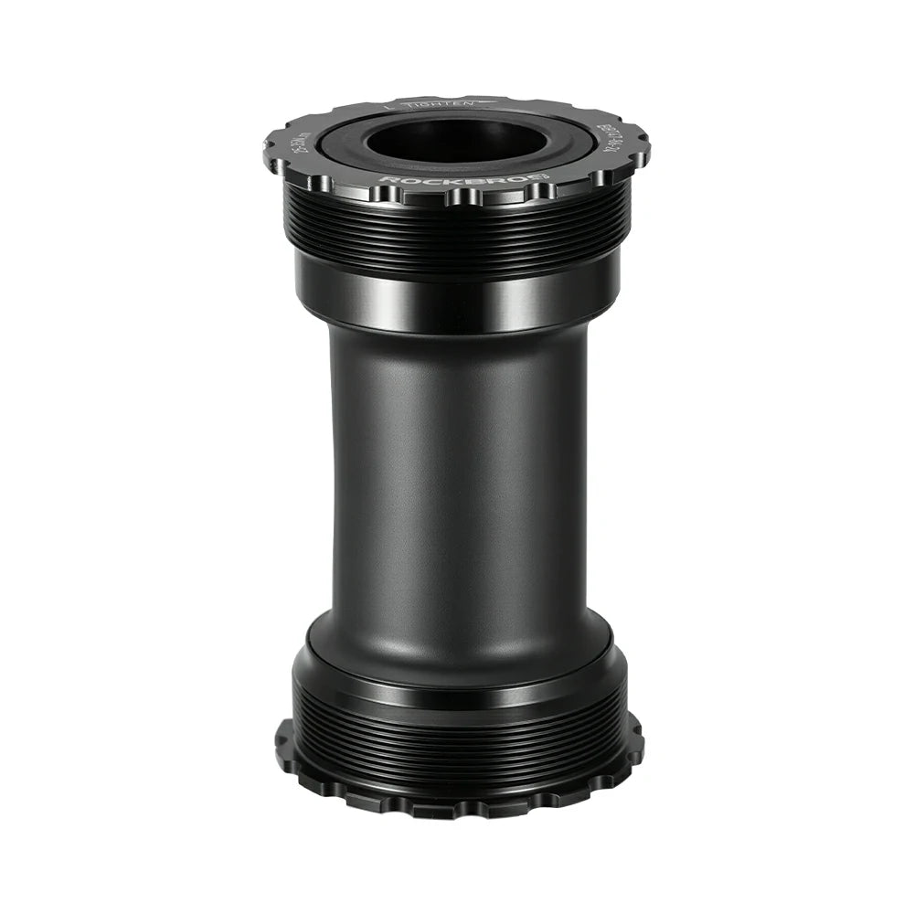 Black bicycle bottom bracket on a white background #Size_BBT47-86-24