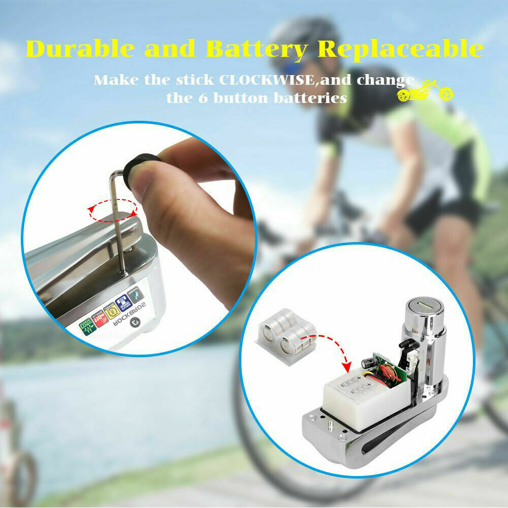 Disc Brake Alarm Lock