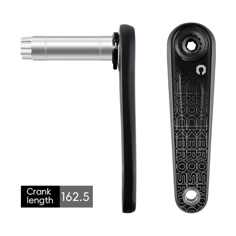 bike pedal shaft ROCKBROS Carbon Fiber Bike Crankset, 162.5mm