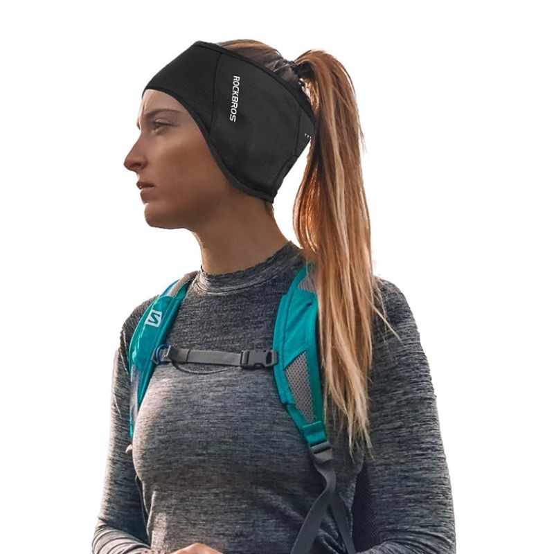 Fleece Fabric Ear Warmer Headband Winter Sweatband Running Headband Ear  Warmer Men Women Outdoor Skiing Sports Headscarf