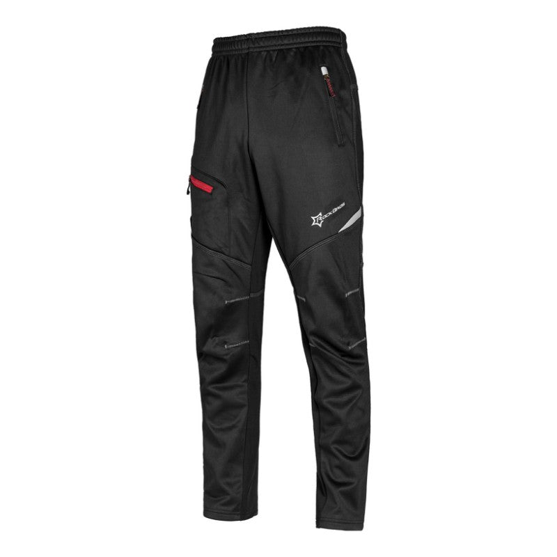 ROCKBROS Men's Windproof Thermal Cycling Pants Winter Fleece for Bik