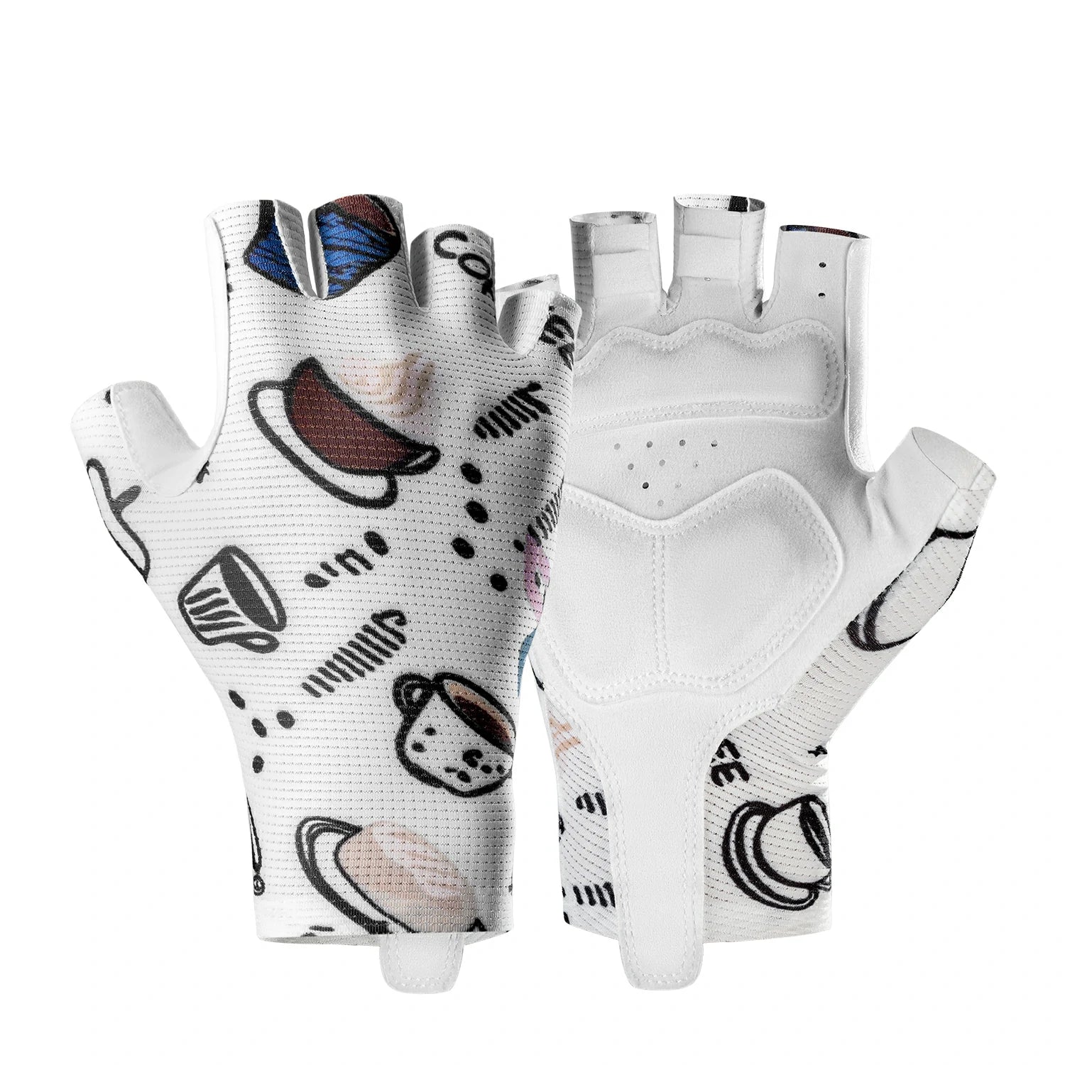 TVI ROCKBROS Women’s Half-Finger Fishing and Cycling Gloves