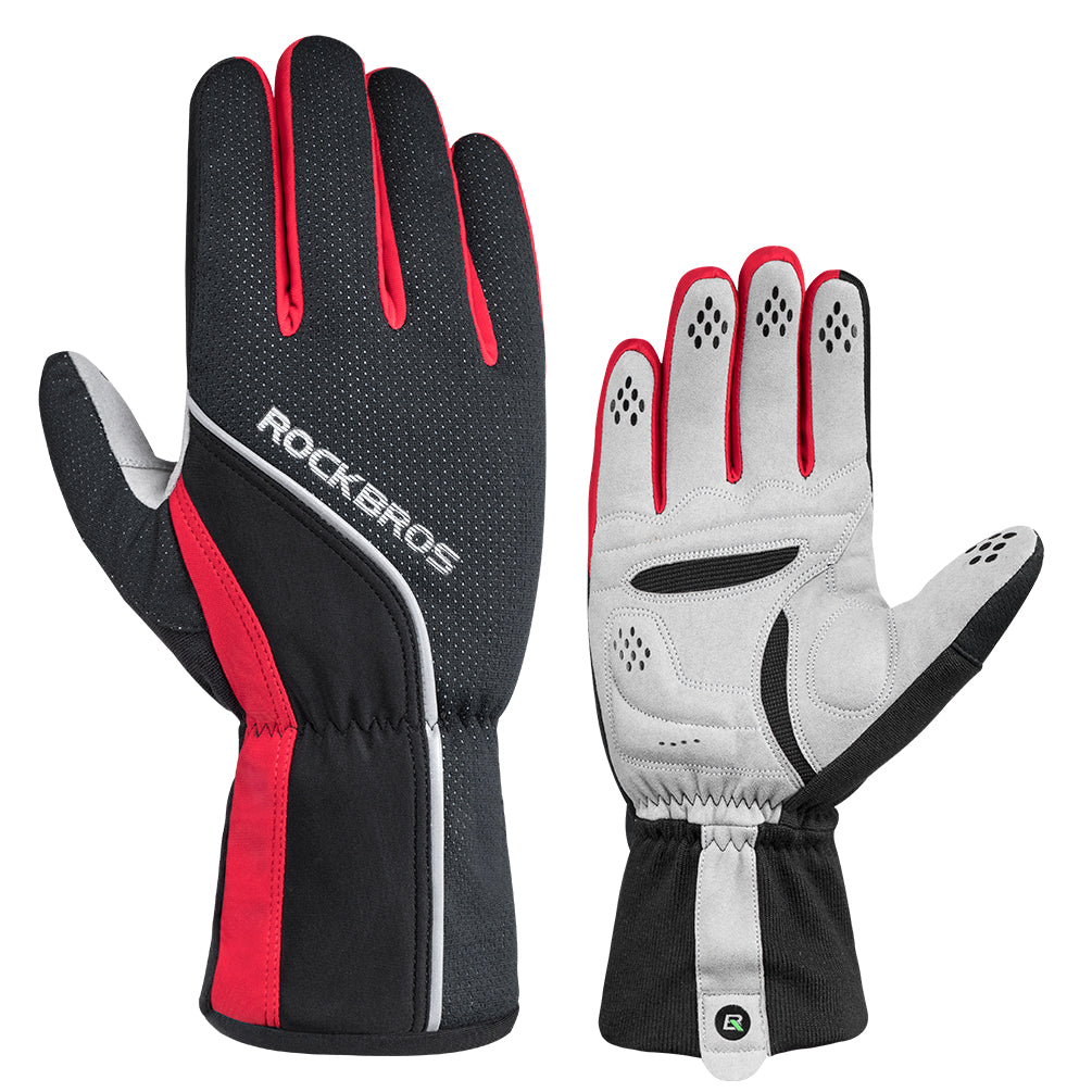 ROCKBROS Winter Gloves for Men Women Winter Cycling Gloves Windproof