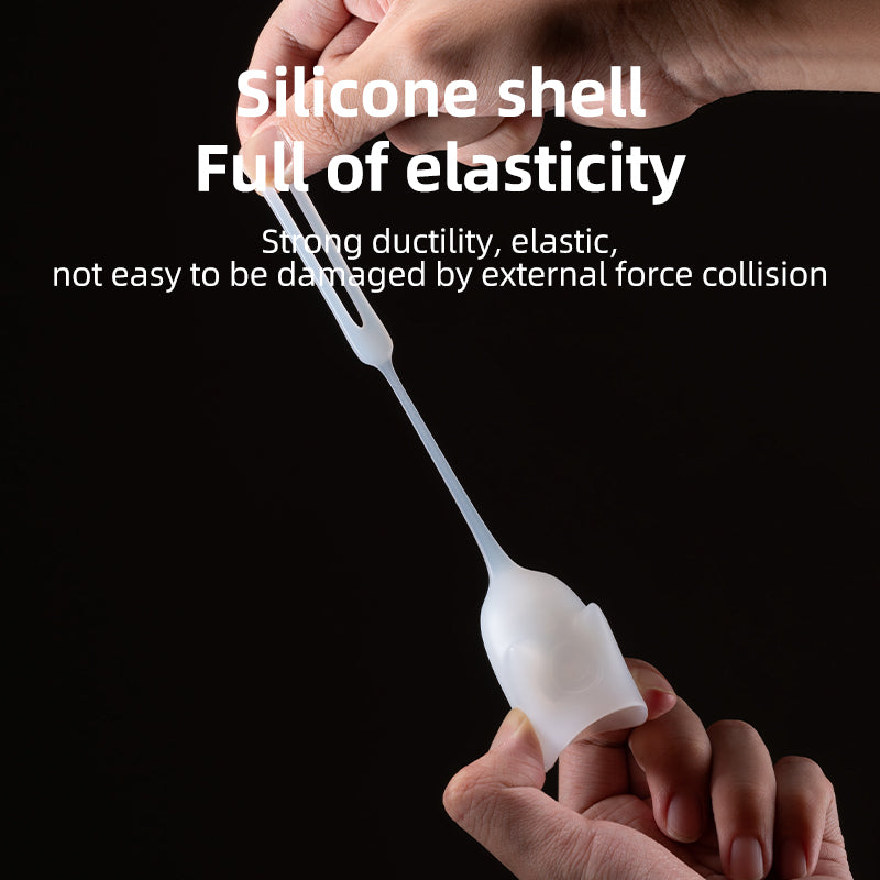 ROCKBROS Waterproof Warning Light Ghost Elastic Taillight 3 Modes Silicone Shell