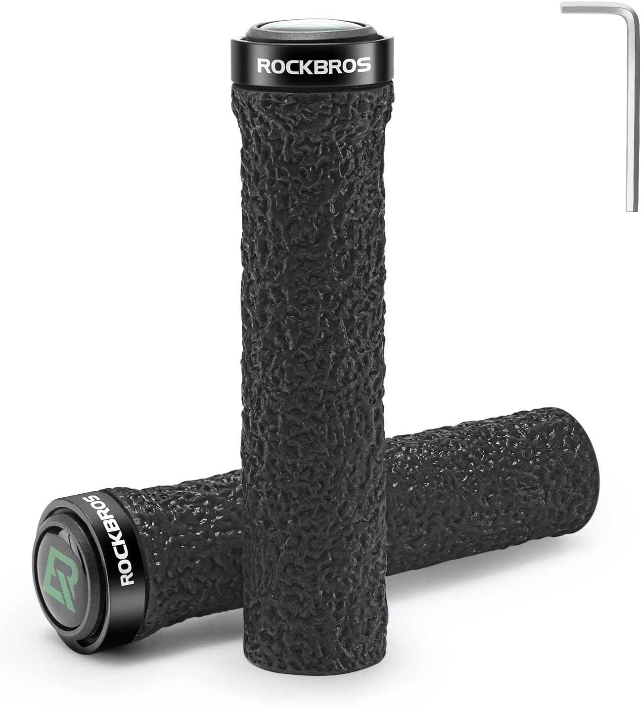 ROCKBROS Mountain Road Bike Grips Bicycle Handlebar Grips Double Lock-on 2.22cm - ROCKBROSUSA