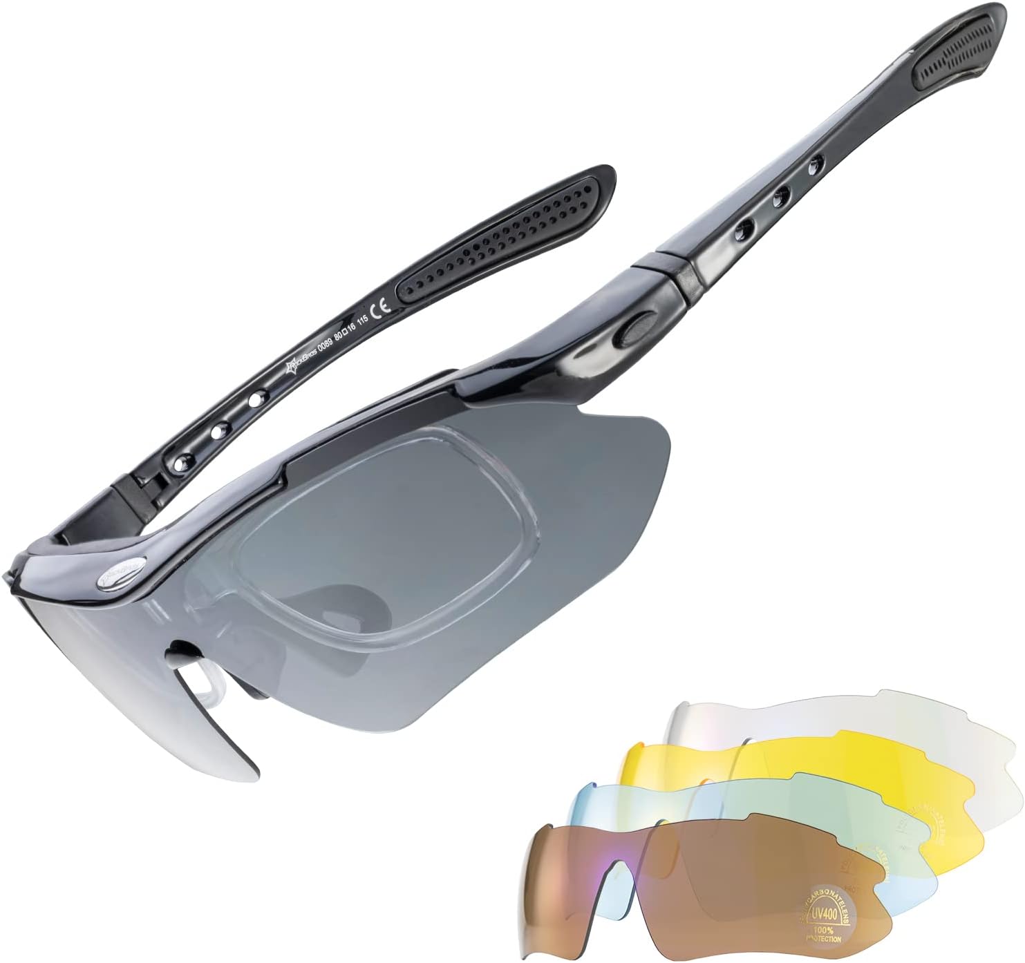 Smahbrosunisex Photochromic Polarized Cycling Sunglasses - Rockbros Tr-90