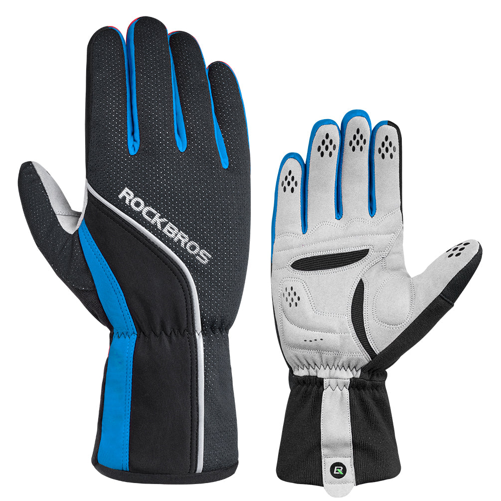 ROCKBROS Winter Gloves for Men Women Winter Cycling Gloves Windproof