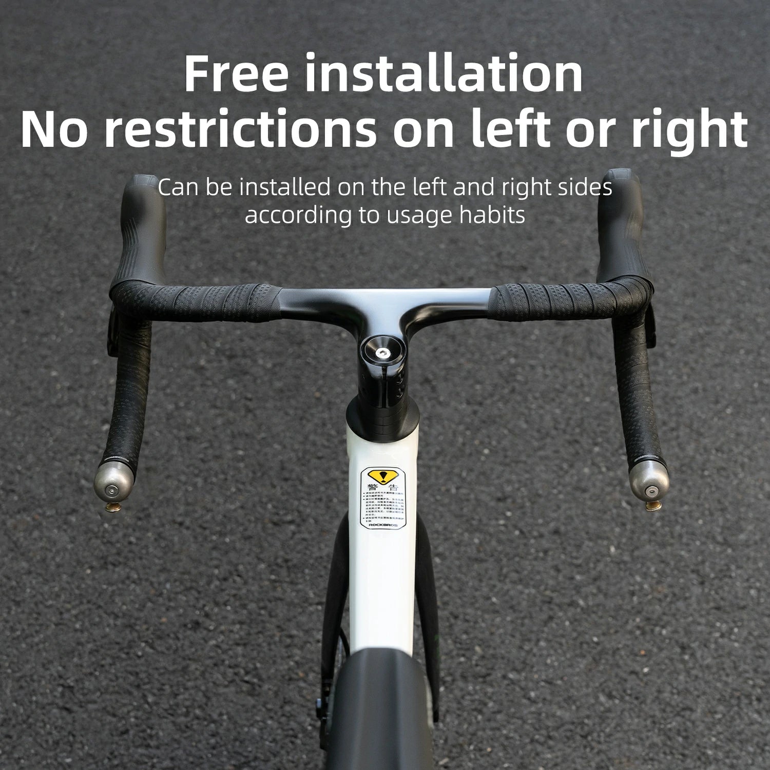 ROCKBROS Handlebar Plug-Type Road Bike Bell