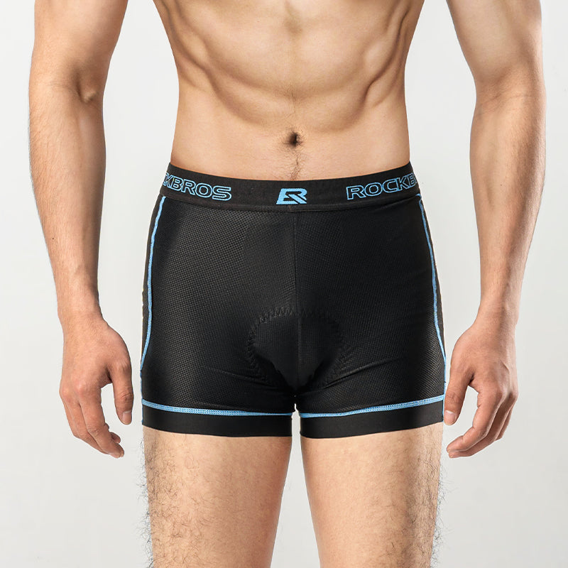 ROCKBROS Sports Men's Cycling Underwear Liner Shorts 3D Padded